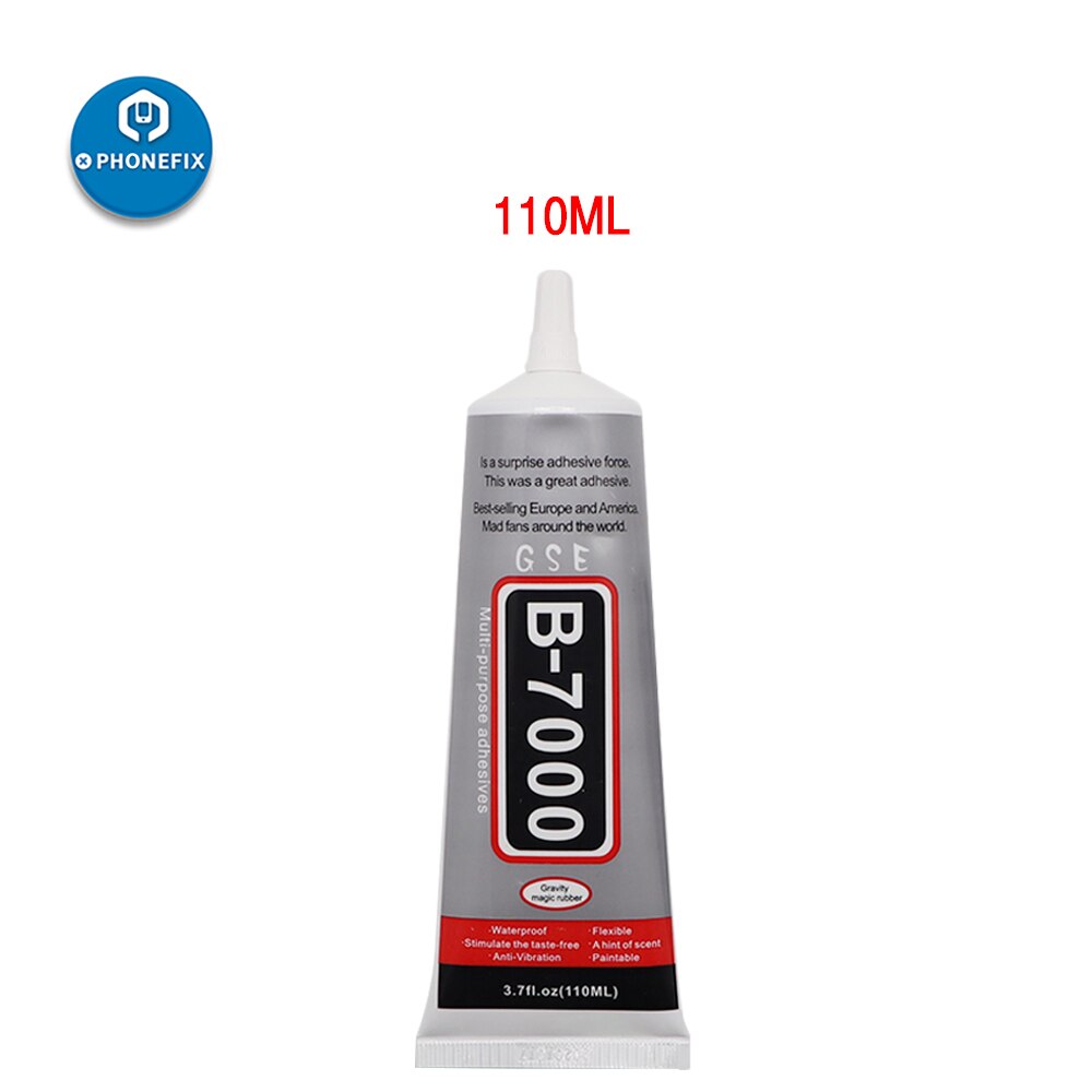 Adhesive B7000 E8000 T7000 T8000 Transparent Black Clear Liquid Glue 15 50 110ml LCD Display Frame Glue For Phone Screen Bonding