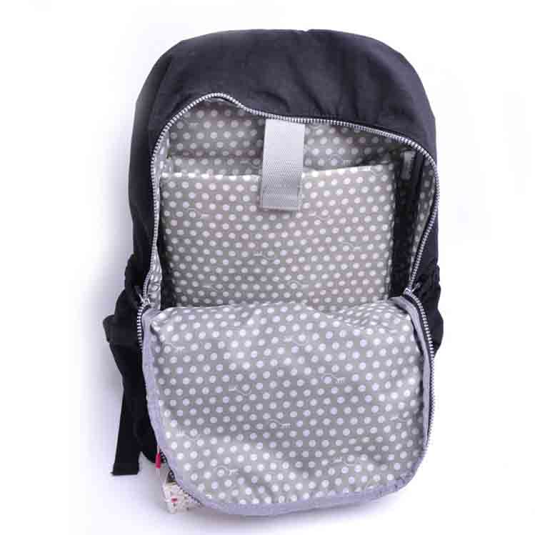 Mochila de nailon con de Mono para mujer, bolso de hombro de colegio, de viaje, Original, 100%