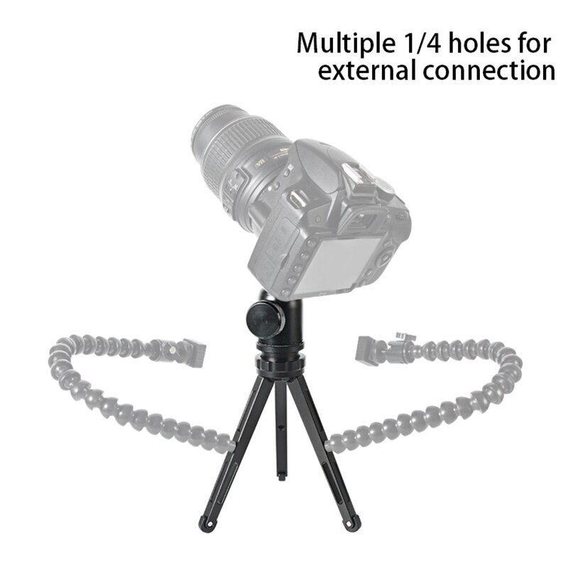 BEXIN SM22 + K26 mini statyw lustrzanka cyfrowa stojak adapter robić montażu uchwyt robić pulpitu fotografia kieszonkowy statyw robić kamery punktowej