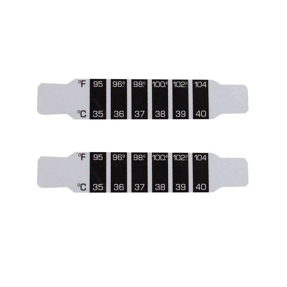5/10PCS Baby Temperature Stickers Strip Sticky Forehead Head Strip LCD Thermometer The Color Of Liquid Changing Sticker Tools