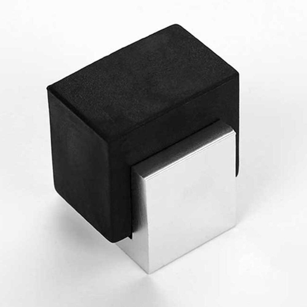 Office Collision-proof Door Stop Door Holder Square Wood Door Roof Toilet Bathroom Glass Door Stops