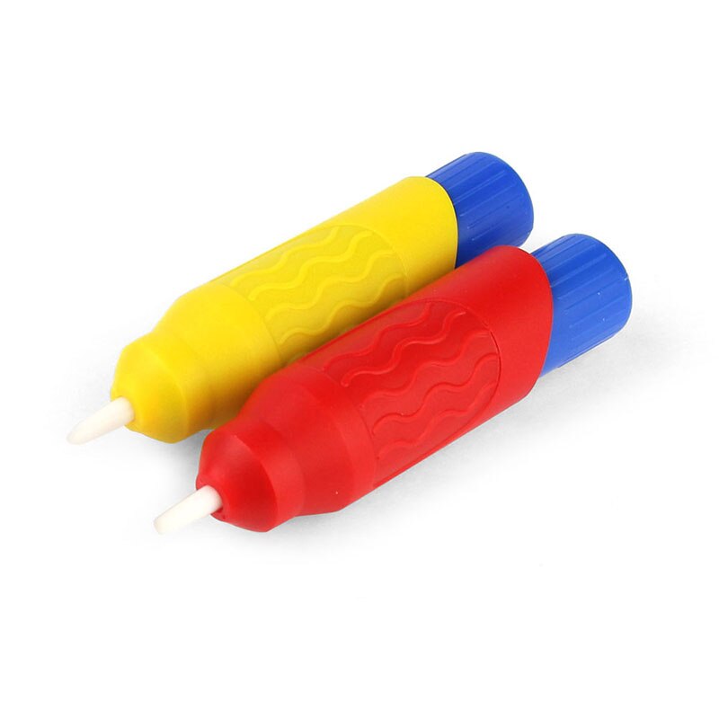 Søt malematte lekepenn pensel vann tegne leke låve mann skrivematte magisk penn pensel Doodle lekeverktøy: 2 stk børste
