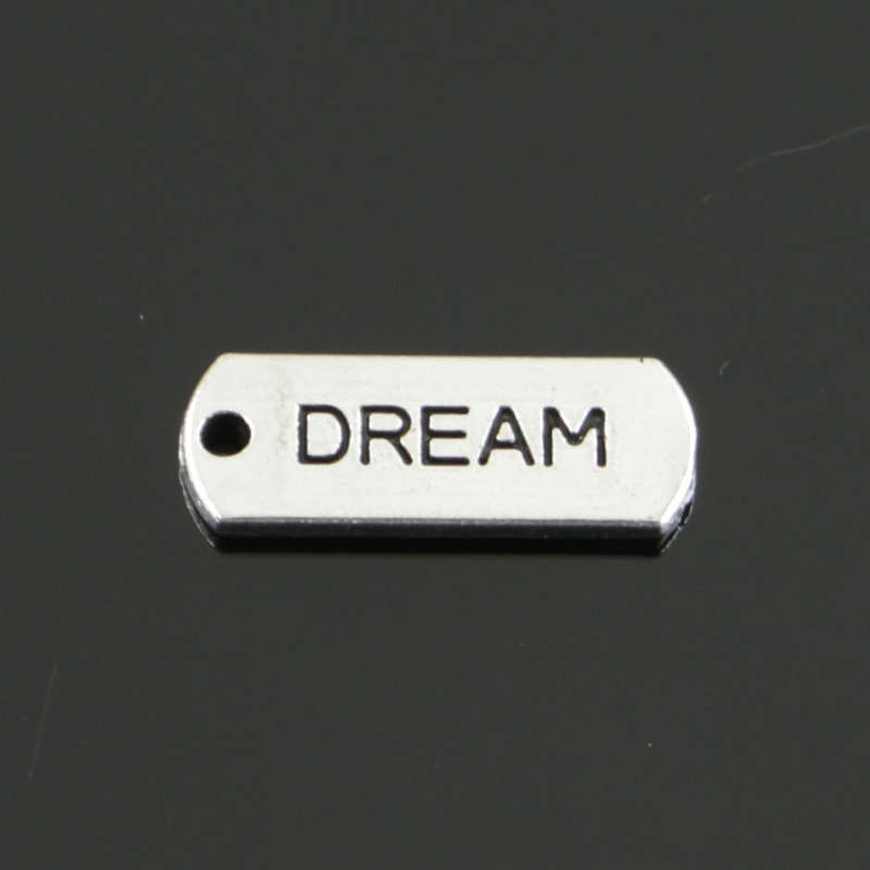10 stücke Charms für immer glauben hoffen brave liebe gesegnet glauben traum fearless familie 21x8mm Tibetischen Silber DIY antike Anhänger