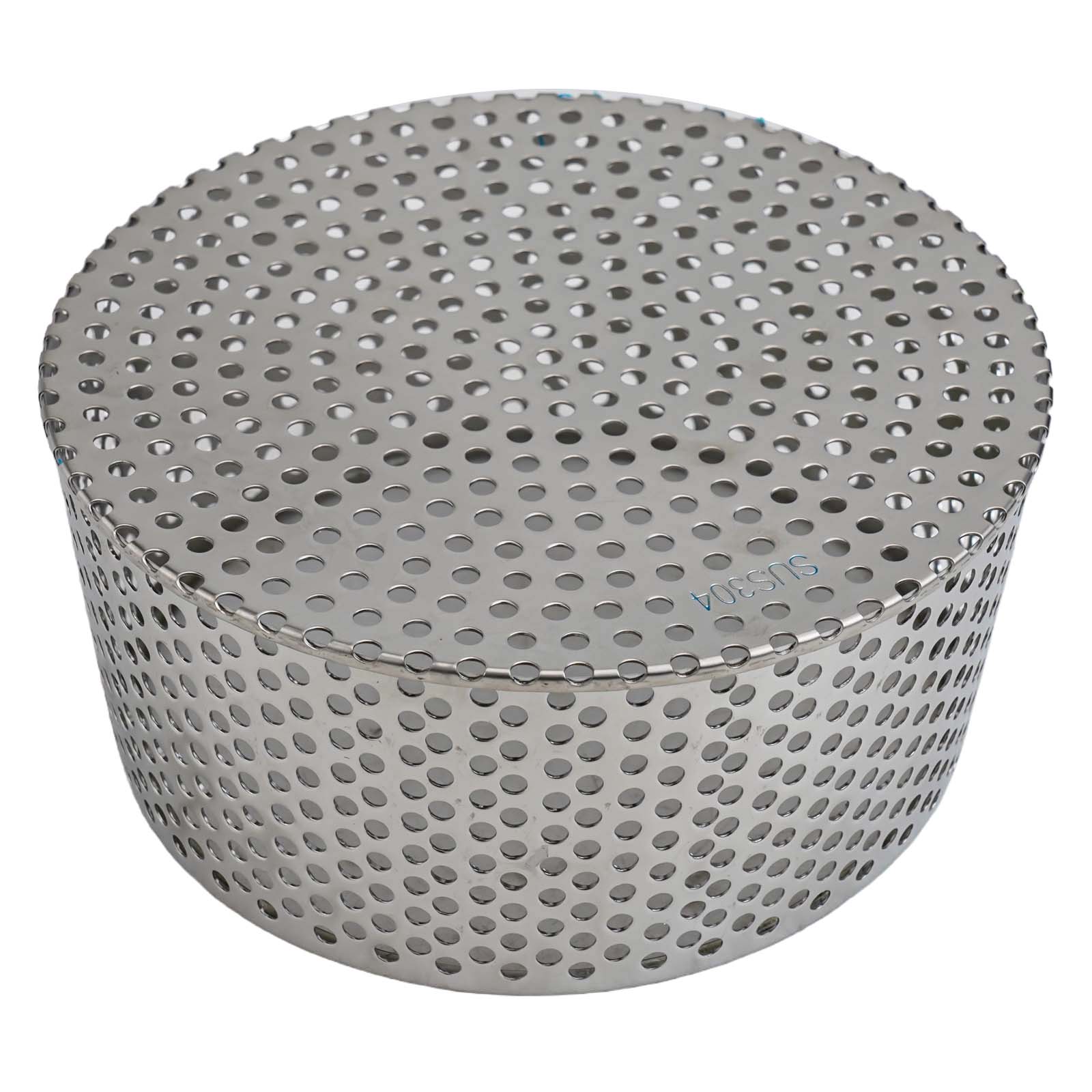 Rooftop Drain Cover with Smooth Finish Crafted from 304 Stainless Steel Prevents Clogging in Various Conditions: light green