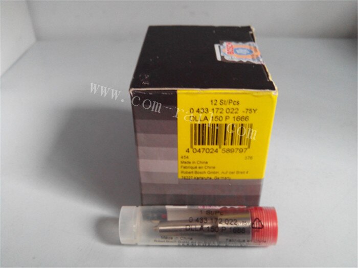original DLLA150P1666,0433172022 common rail injector nozzle for 0445110293 ,0445110404 ,0445110407
