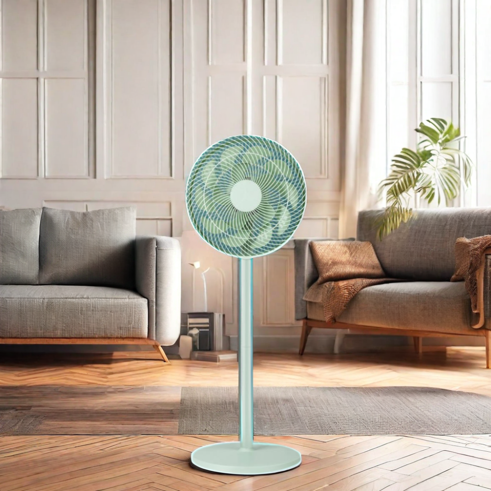 desktop fan vertical floor fan large air volume shaking electric fan