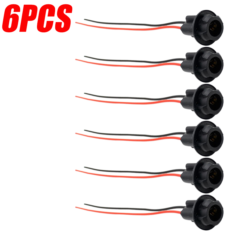 T10 W5W Car Wedge Light Bulb Socket Connector Holder Extension LED Lamp Bulb Base Holder Socket Wedge Base Light Bulb Plug