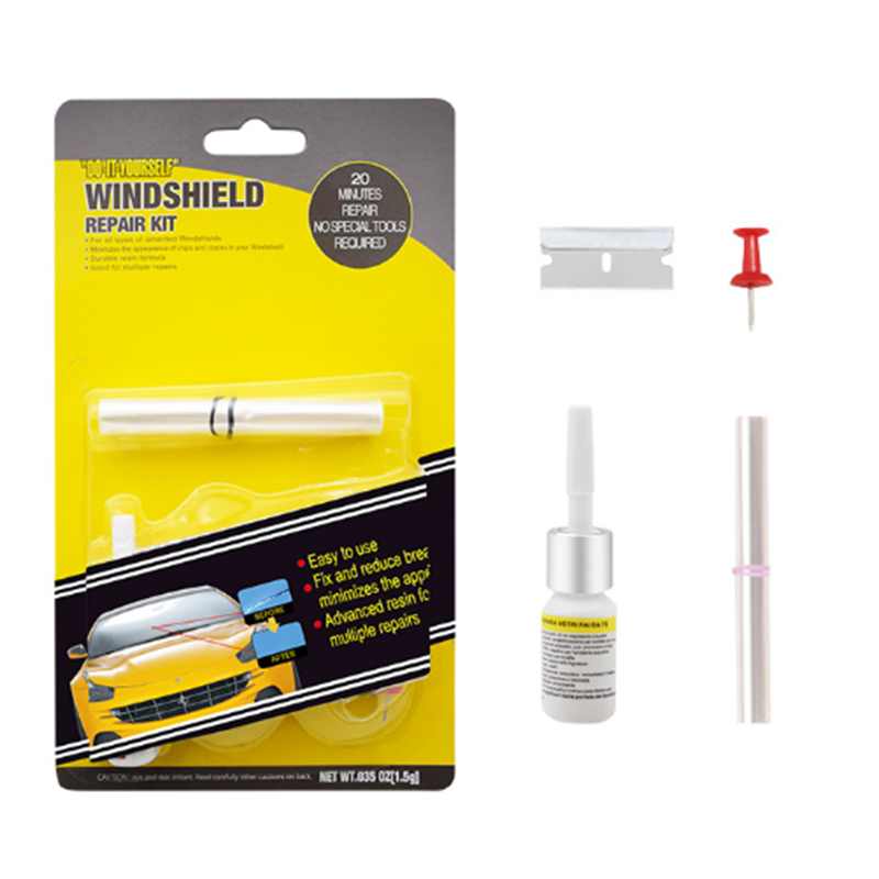 1PC Windshield Repair Kit Crack Glass Resin Sealer Car Window Glass Scratch Crack Restore Auto Windscreen Glass Repair Tool