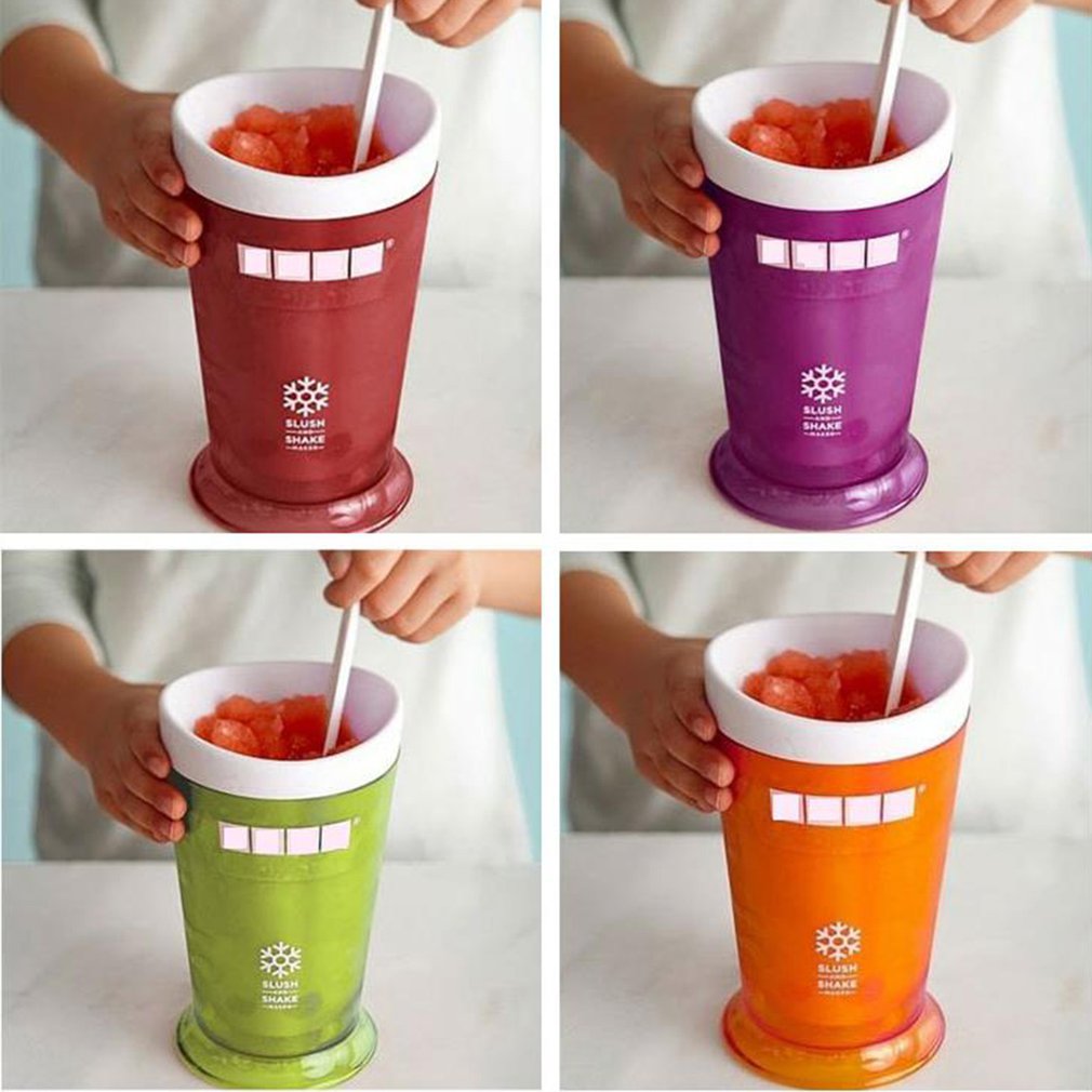 JM-019 Ice Cream Machine Sand Ice Cup Milkshake Ice-cream Machine Ice-sand Cup Easy To Carry Cylindrical