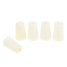 5 Pieces Silicone Rubber Stopper Plug Bung Caps for Flask Test Tubes 15-19mm