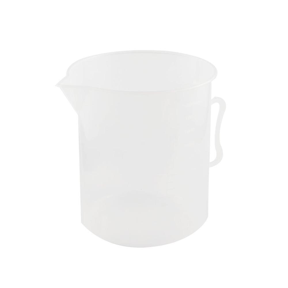 1~5PCS 250ml-3000ml Liquid Measuring Cup Can Be Used For Baking Kitchen School Laboratory PP Material Measuring Cup With Handle: 3PCS x 250ml