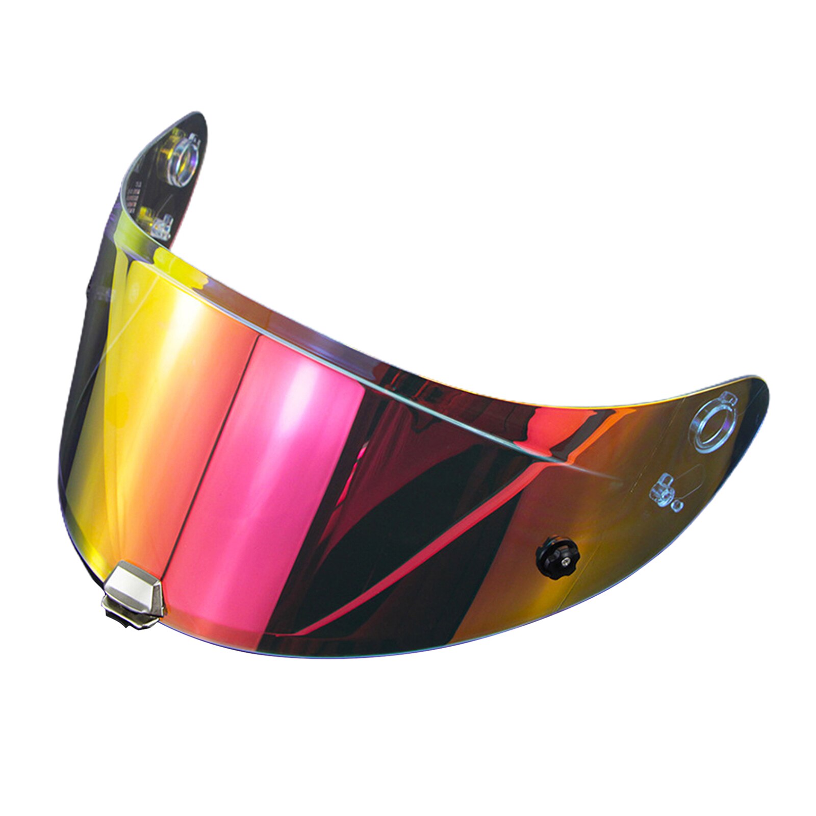 Motorrad Helm Visier Objektiv UV Schutz Nacht Sicher für HJ-26 RPHA11 RPHA70 PC Visier Objektiv: revo rot