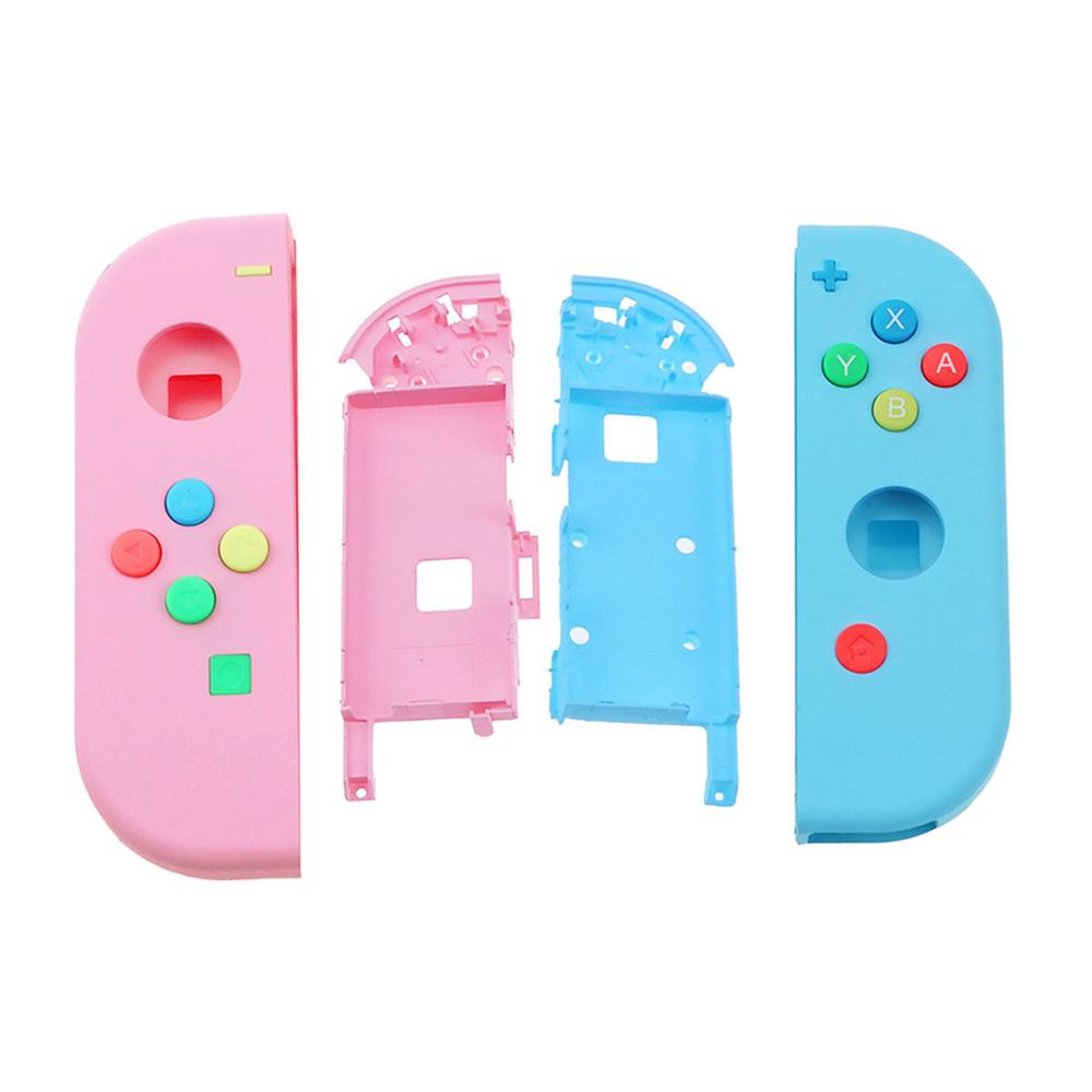 JCD 1set Replacement Housing Hard Shell Skin Case for Nintend Switch NS Joy-Con Controller Green Faceplate Cover for joycon