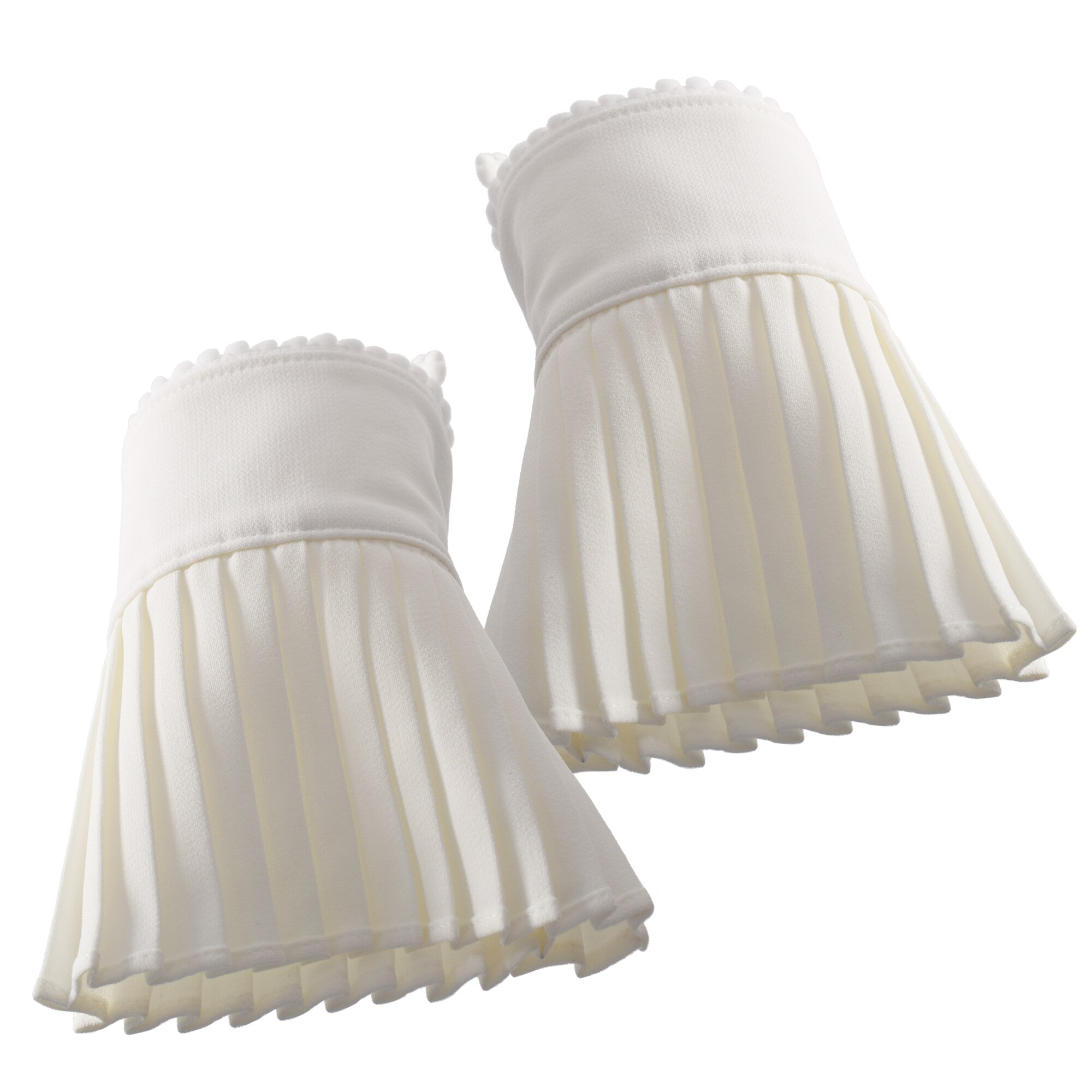 Retro victoriano Ruffled muñequeras guantes carnaval disfraz de de Halloween accesorio
