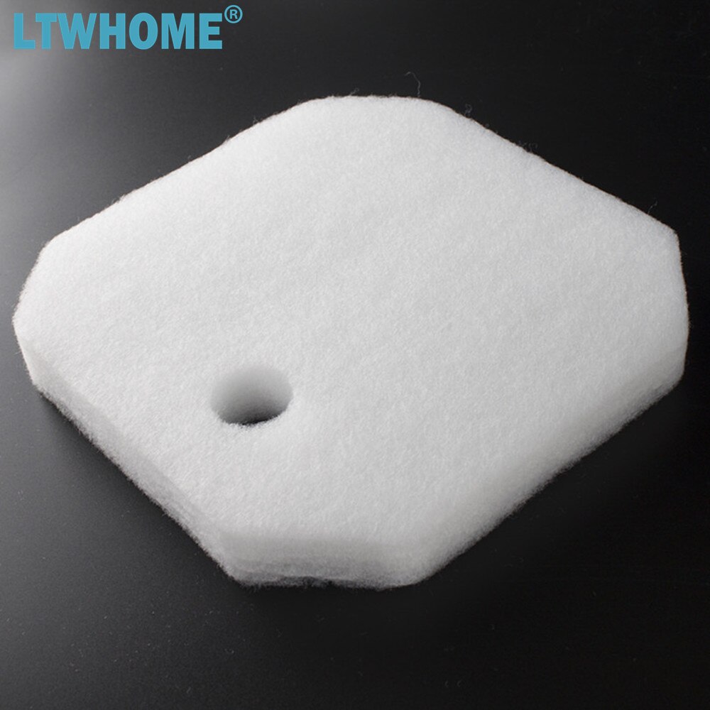 LTWHOME Replacement White Fine Filter Pad Fit for Eheim 2616265 Pro 2 2226/2326/ 2026/2128 and Experience 350