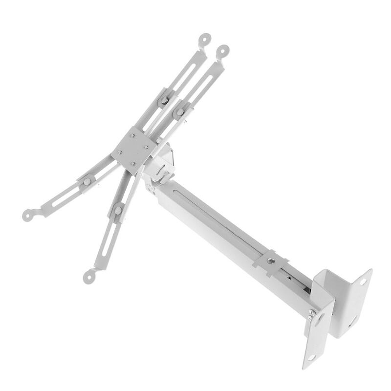 Projector Wall Roof Mount Bracket Adjustable Height Extendable Length Multimedia Video Ceiling Loading 5KG Home Office T5UA