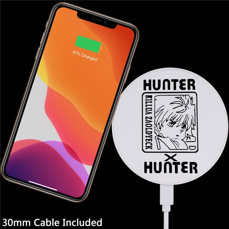 Hunter X Hunter Anime Drahtlose Ladegerät für Iphone/Airpods Drahtlose Ladegerät Tragbare Ladegerät für Samsung für Huawei für Xiaomi: Style 7