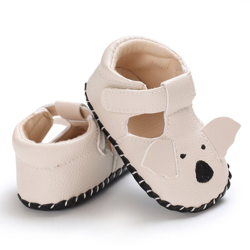 Baby Boys Girls Sandles Spring Summer Cheap Baby Brown Shoes Cartoon Infant Toddler Baby Crib Sandals For 3 6 12 18 Months