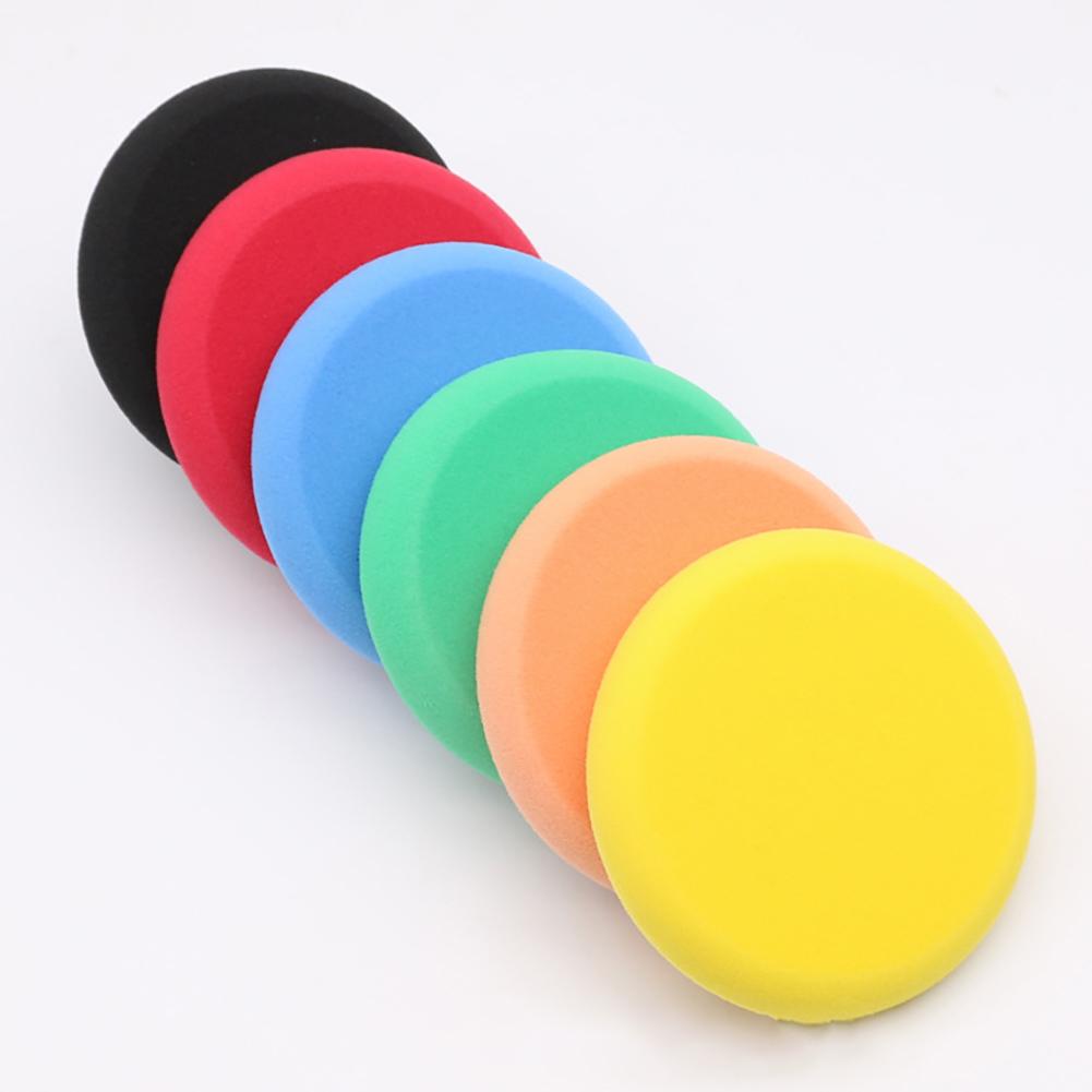 UFO aplicador de cera esponja de esmalte de coche alta cera de densidad esponja de pulido duradera para pulidora cera rojo/Negro/azul/amarillo/verde/naranja