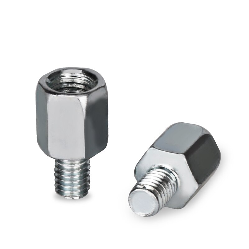 Urbanroad 2Stck Motorrad Rückspiegel Schraube 10mm Bis 8mm Gewinde Adapter Wandlung Schrauben Motorrad Spiegel Schraube: Ursprünglich Titel