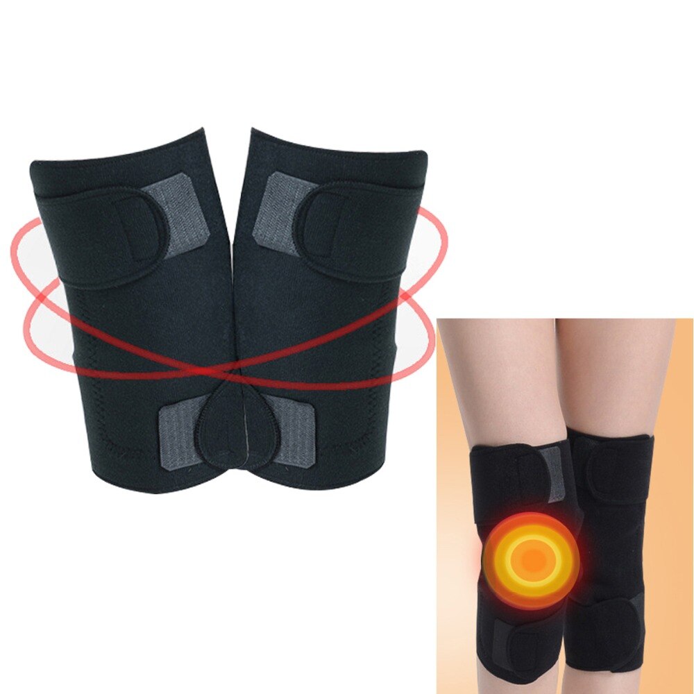 Toermalijn riem zelf verwarming knie pad Magnetische Therapie knie ondersteuning toermalijn verwarming Belt knie Massager