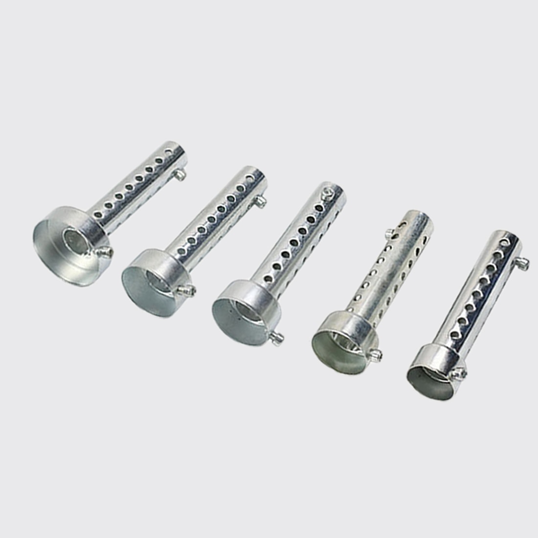 Dewtreetali 1pc 86/140mm længde motorcykel udstødnings lyddæmper justerbar db killer lyddæmper støj lyd eliminator 35/42/45/48/60mm