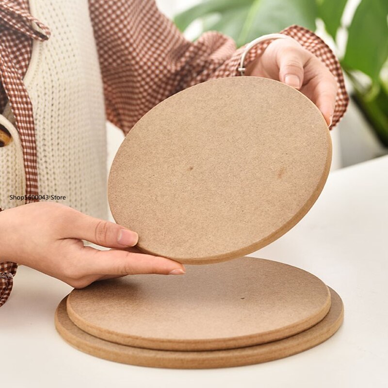 Ceramic Art Turntable Backing Plate Circular Density Board Drying Board Compression Board Sculpture Model Pallet 15/30/45CM