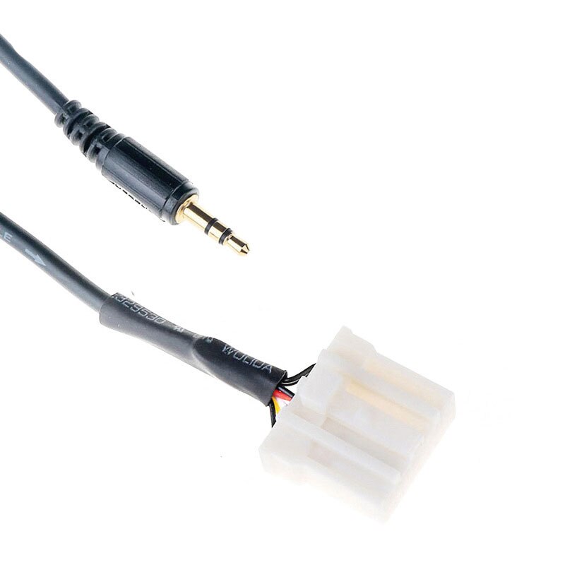 3.5Mm Audio Adapter Aux Aux Kabel Pak Voor Mazda 2 2006 + 3 2006 + 6 2006 + Draagbare duurzame Kabel Fit Auto Accessoire