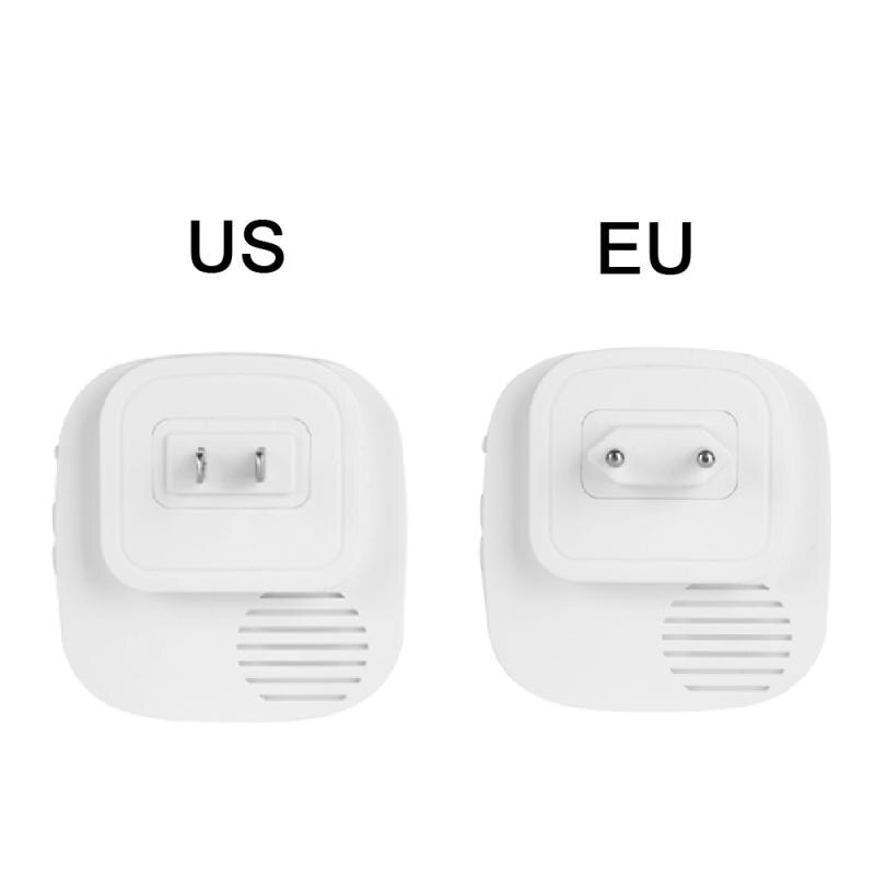 Motion Sensor Alarm Wireless Driveway Alert Home Security System Human body induction doorbell 1 Sensor and 2 Receiver