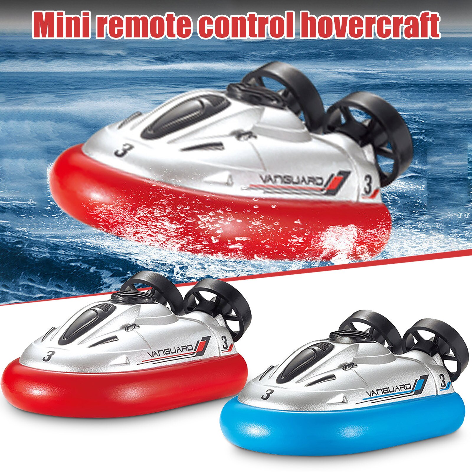 Mini bateau gonflable électrique pour enfants, jouet Usb 2.4g, Hovercraft sans fil, télécommande de vitesse, jouet électrique # Z