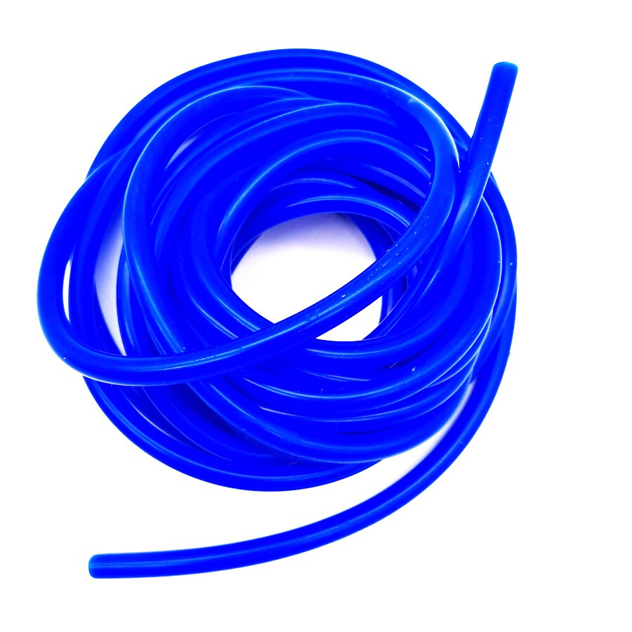 5 Meters Inner Diameter 3mm Blue Vehicle Silicone Rubber Vacuum Tube Boost Air Hose Pipe Tubing