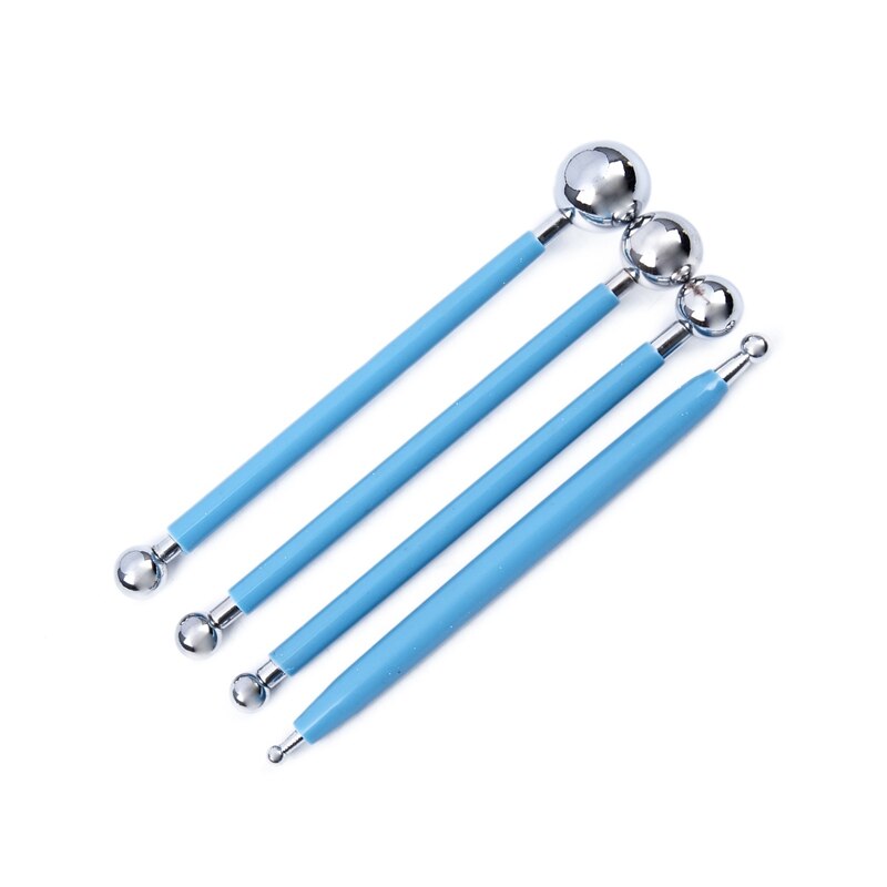 3 Pcs Stainless Steel Wax Sculptors Clay Sculpting Tool & 8 Pcs Ball Stylus Dotting Tools for Pottery Ceramics Doll