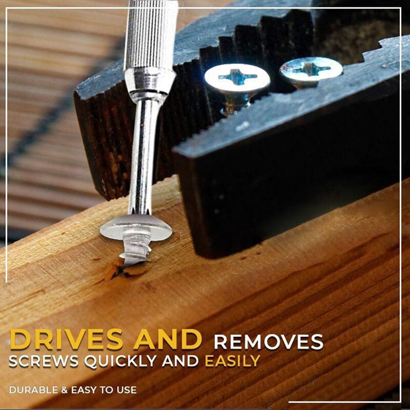 Push Pull Ratchet Screwdriver Set 5 in 1 Screwdriver Bit Set Sleeve Driver Bit-Holder Ratchet Socket Screw Kit