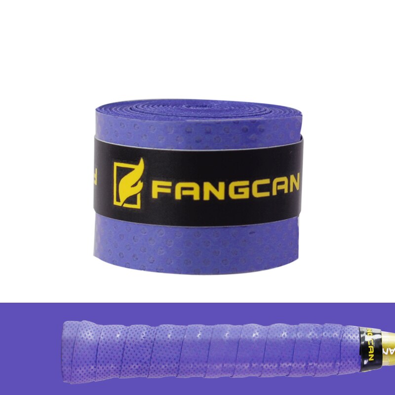 FANGCAN 3pcs Tennis Overgrip Sweat Absorption Band Wrapping Padel Grip Tennis Absorption Grip Tape Fishing Rod Overgrip: Purple