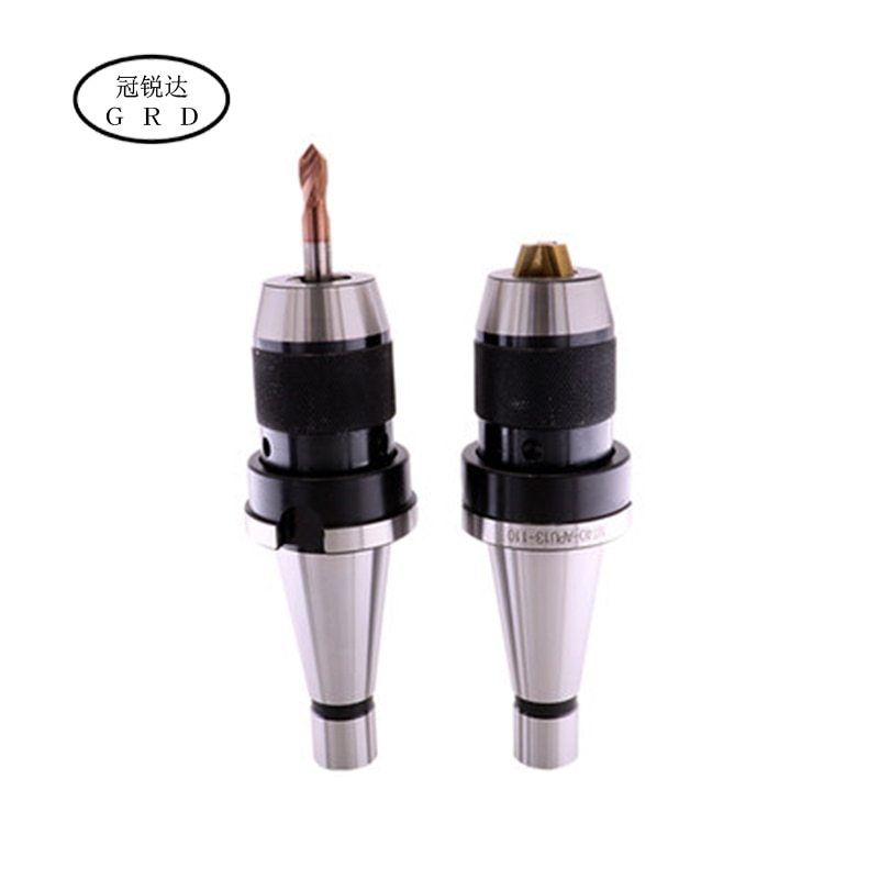 1set NT APU Series tool holder NT30 NT40 APU13 APU16 shank arbor keyless dirll chuck self-tight holder for CNC machine tools