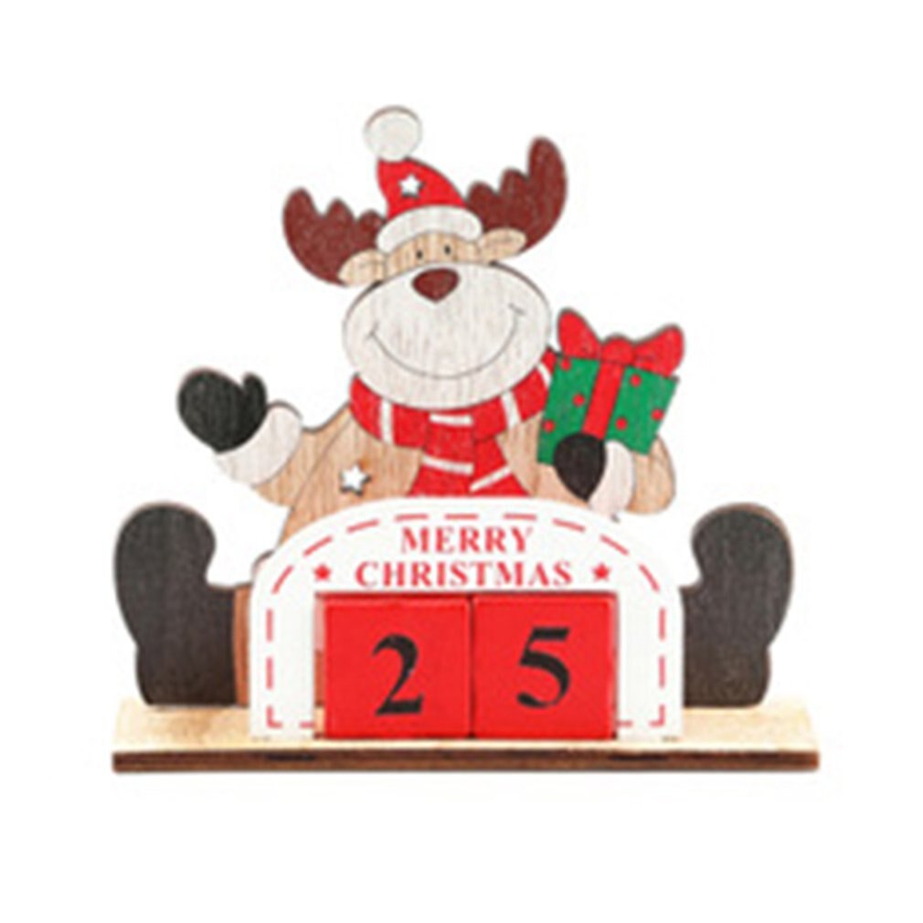 Christmas Calendar Accessories Decorative Pendant Products Amusing Christmas Countdown Calendar