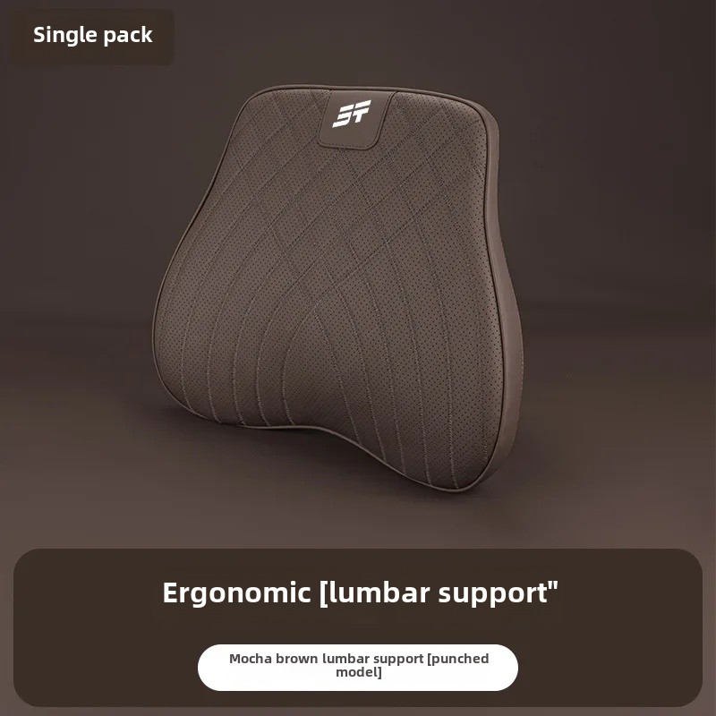 Poduszka podtrzymująca szyję podróżnika X70plus duża Góra morze król X90 zagłówek poduszka podtrzymująca talię akcesoria wewnętrzne dla Jietu C: Beżowy