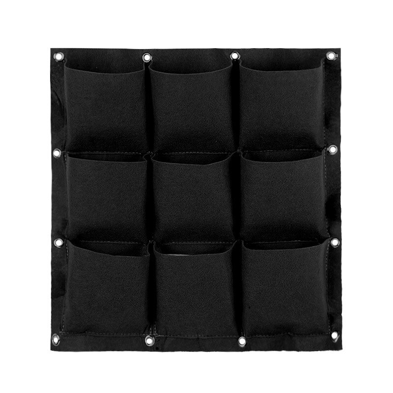 Pionowa ściana donica ogrodowa nietkane materiały ścienne wiszące torby robić sadzenia kieszenie robić powieszenia zielonych worków ściennych roślina rośnie pionowo: 10