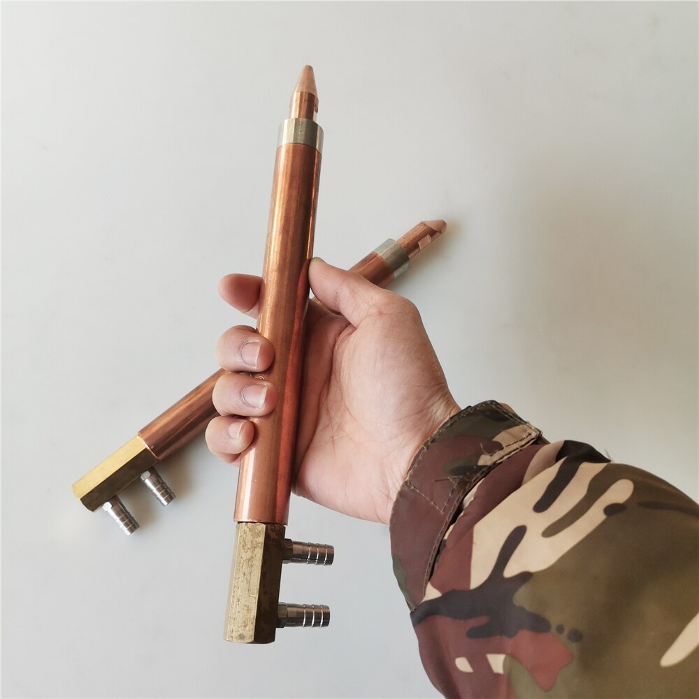 Spot welding machine electrode grip rod through water copper rod / cooling electrode copper tube Holders electrodes
