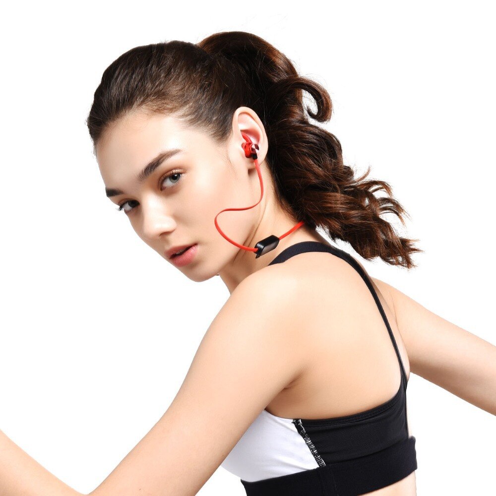 XT22 Sports Bluetooth Earphone Magnetic Attraction Wireless Headset Support TF SD Card Stereo Bass Waterproof Headphone With Mic