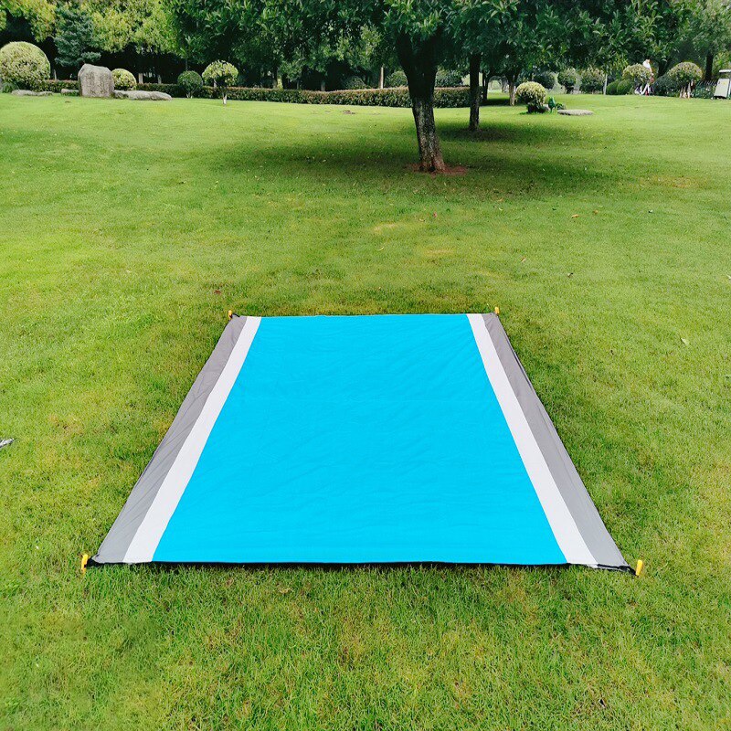 Summer Portable Pocket Picnic Waterproof Mat Sand Beach Mat Outdoor Camping Hiking Equipment Folding Blanket Tent Cover