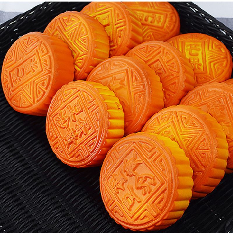 Realistic Artificial Moon Cake Model Display Photography Props Crafts Home Decoration Mid-autumn Festival 67JB