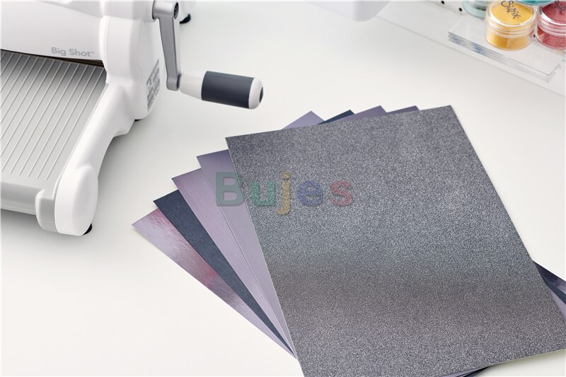 Sizzix Surfacez-Maken Essentiële Cardstock Lakens 50PK (5 Kleuren), Multicolour, hoogste Niveau Van En Veelzijdigheid: 664536