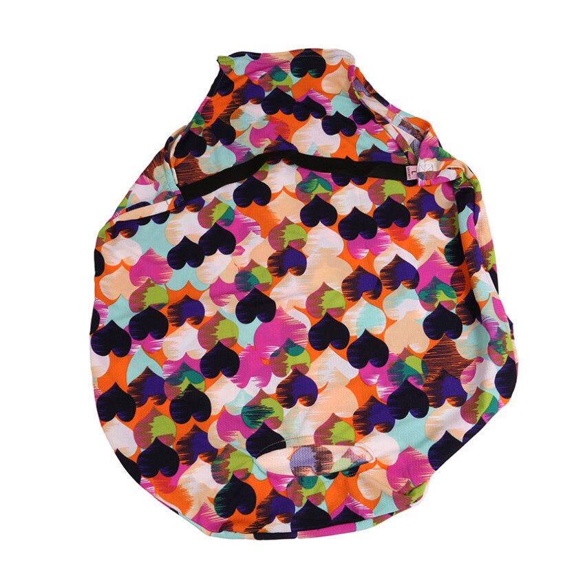 Travel Luggage Suitcase Protective Cover Trolley case Travel Luggage Dust cover Travel Accessories Apply(Only Cover) TR881402: colorful hearts / M