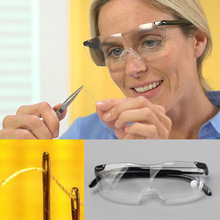 Verziend Vergrootglas Bril Vergrootglas Eyewear Leesbril 160% Vergroting Draagbare vergrootglazen Voor Ouders