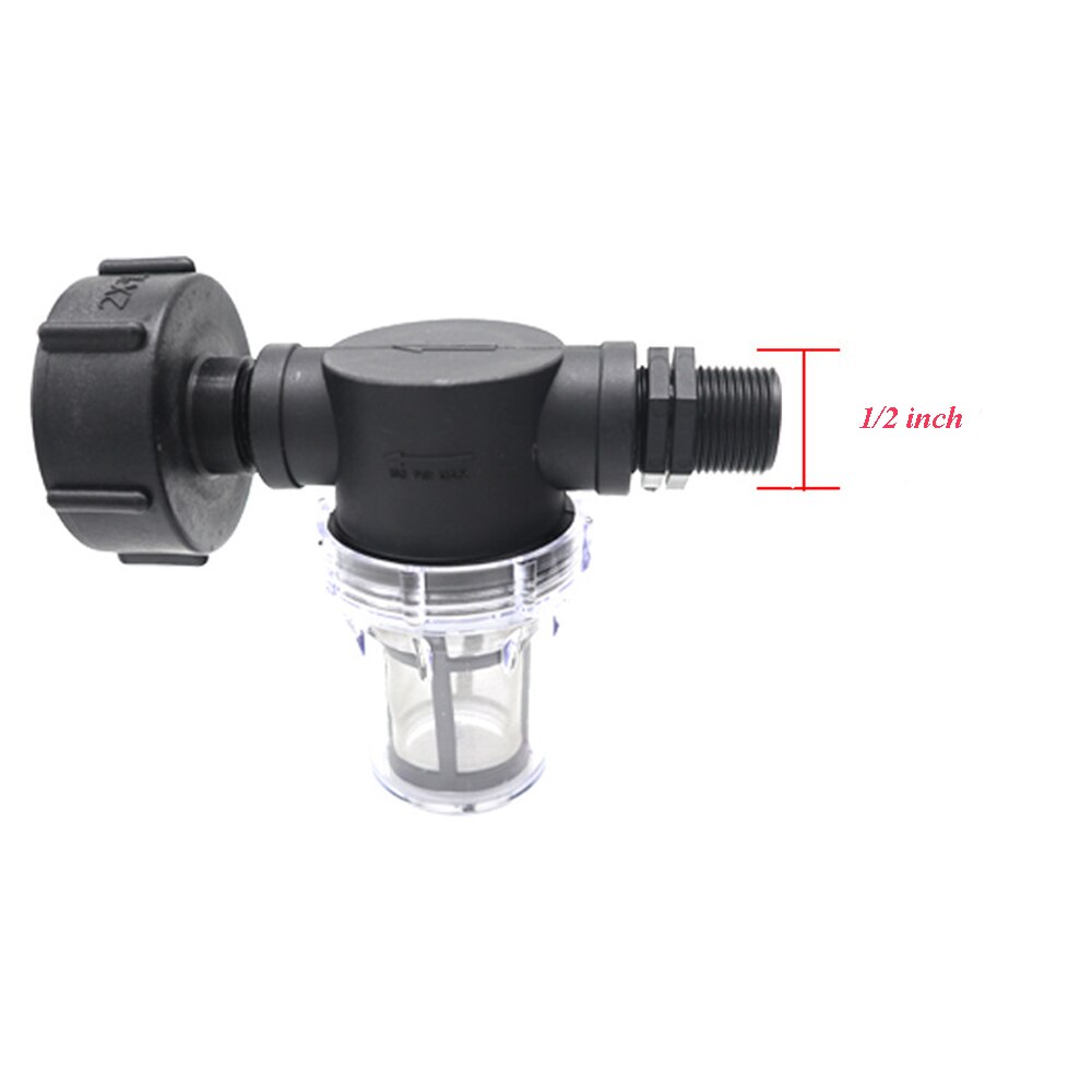 4-6 zawór kulowy robić wody ogrodowej, złącze filtra tonowego, złącze lufy IBC tona, adapter węża ogrodowego nietoksyczny łącznik: zewnętrzny wątek A
