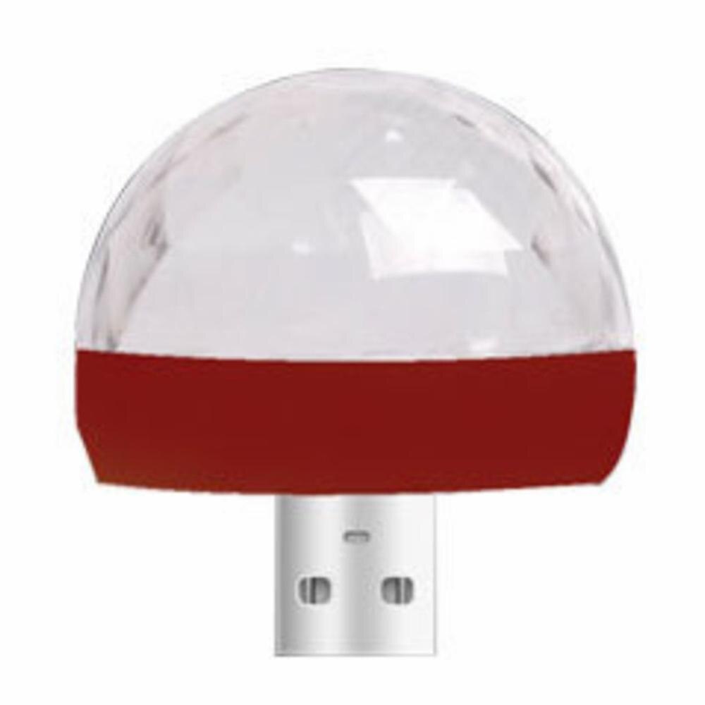 Bil led auto lampa usb ambient light dj rgb mini färgglad musik ljudljus usb-c gränssnitt apple interface party karaoke: 03