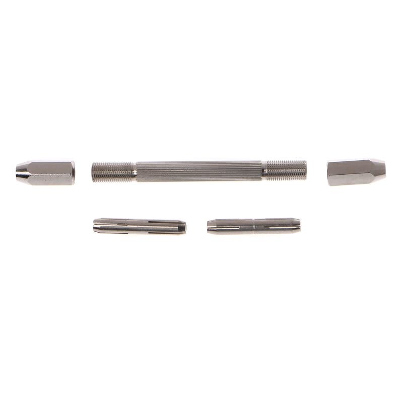 Precision Double Ended Swivel Head Pin + 10pcs Micro HSS Twist Drill Bits For Jewelry Watch Hobby Woodworking Sculpture Hand To