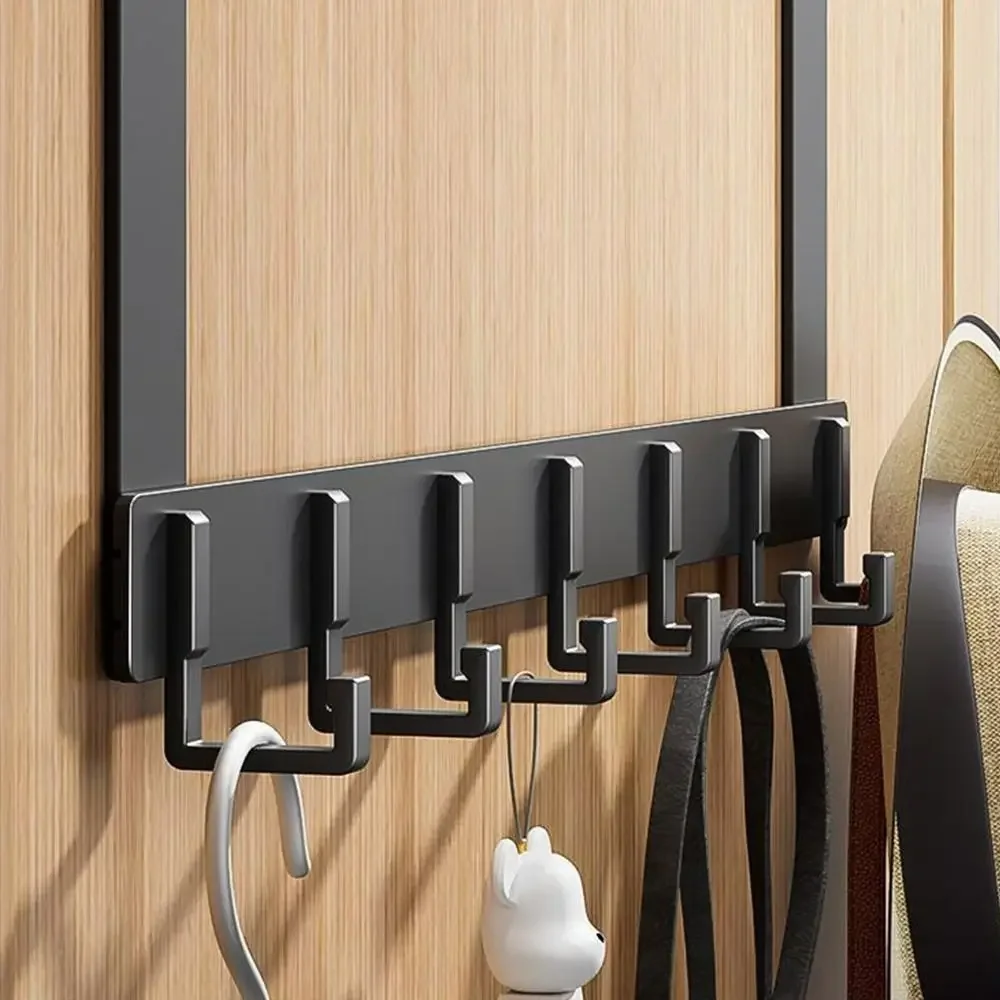 Türhänger, Aufbewahrung, 6 Haken über der Tür, Kleidung, Mantel, Hütte, Handtuchhalter, Heim-Organizer, Gestell, Badezimmer, Küche, Zubehör, Halfter