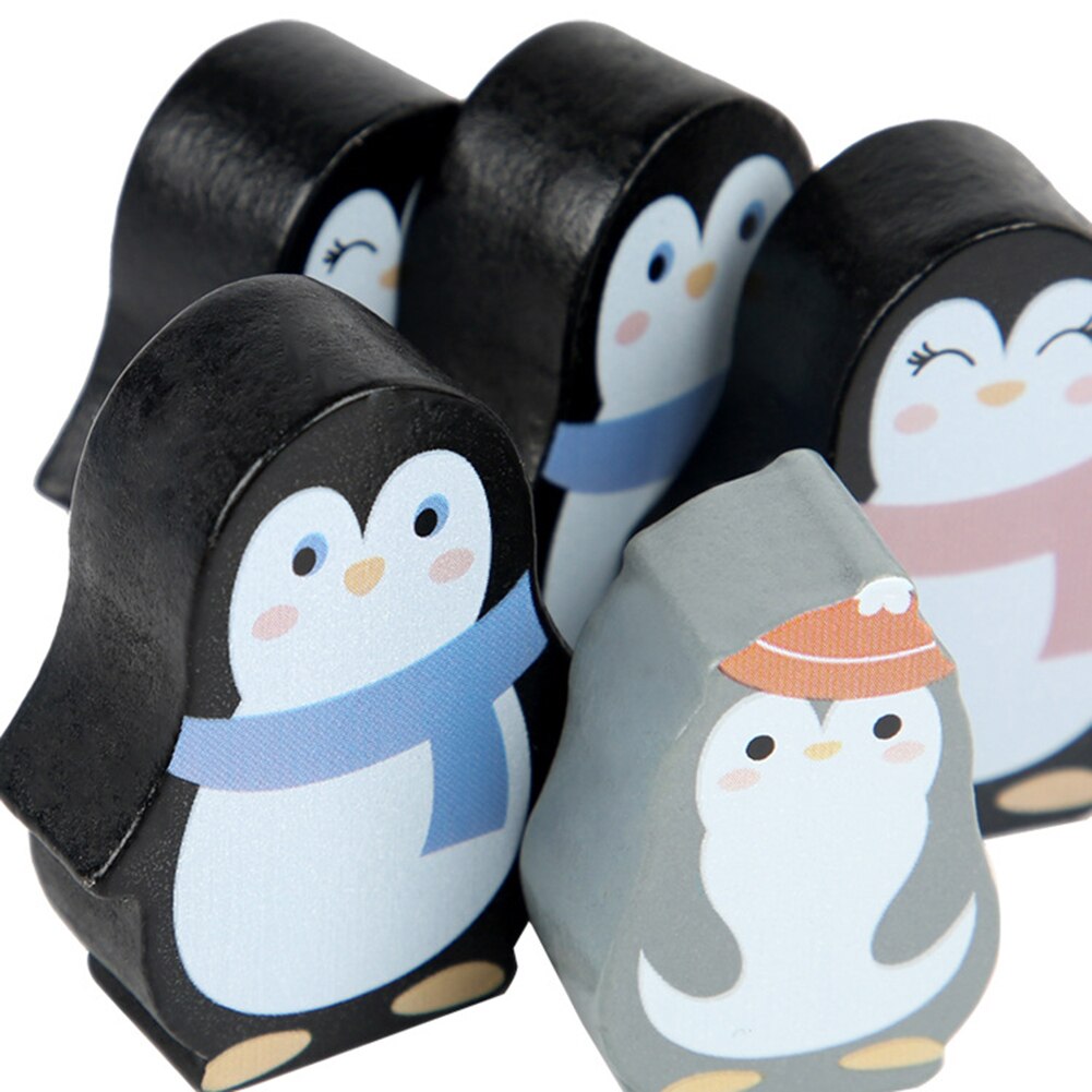 Penguins Balance Seesaw Intelligence Development Early Learning Counting Toy